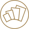 Flat Takeout Menus - Popular Sizes 2 Icon