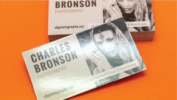 Gloss Laminated Business Cards 1 Image