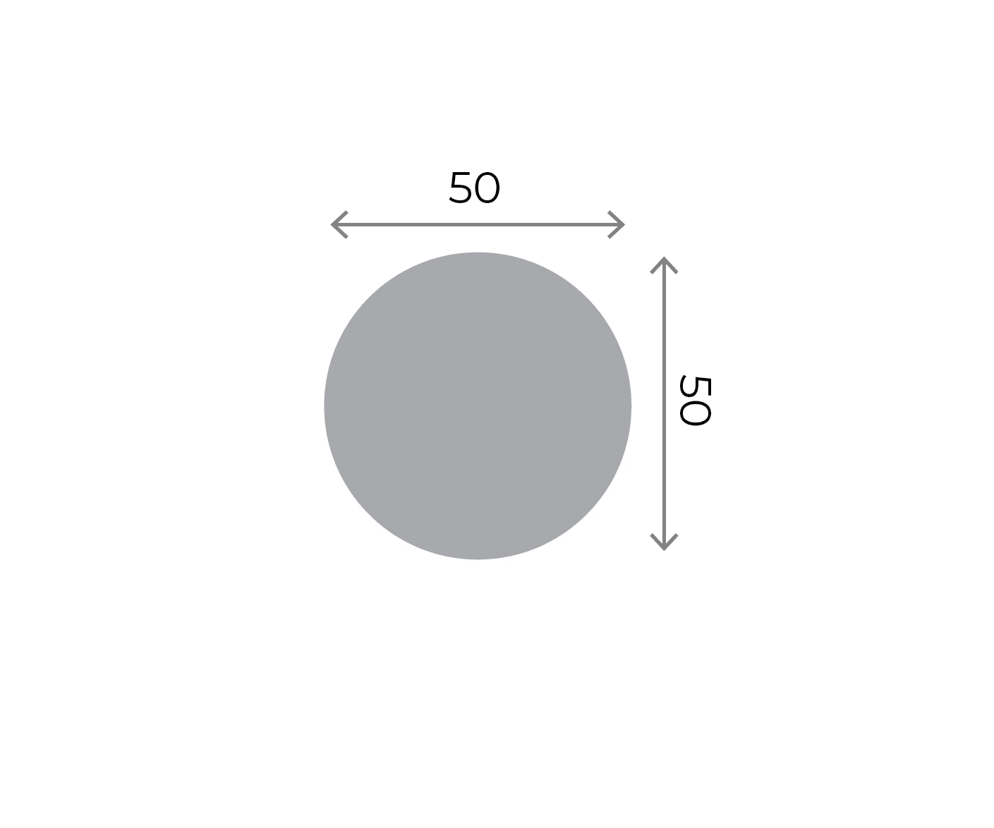 Round Stickers - 50x50mm Round 50x50mm 01 Image