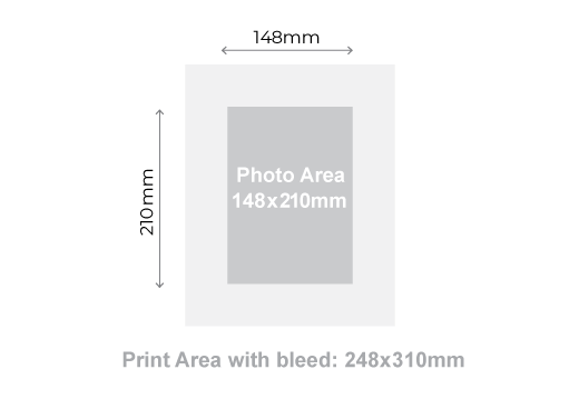 Photo Canvas - Canvas A5 (148x210mm) 188x250mm 01 Image
