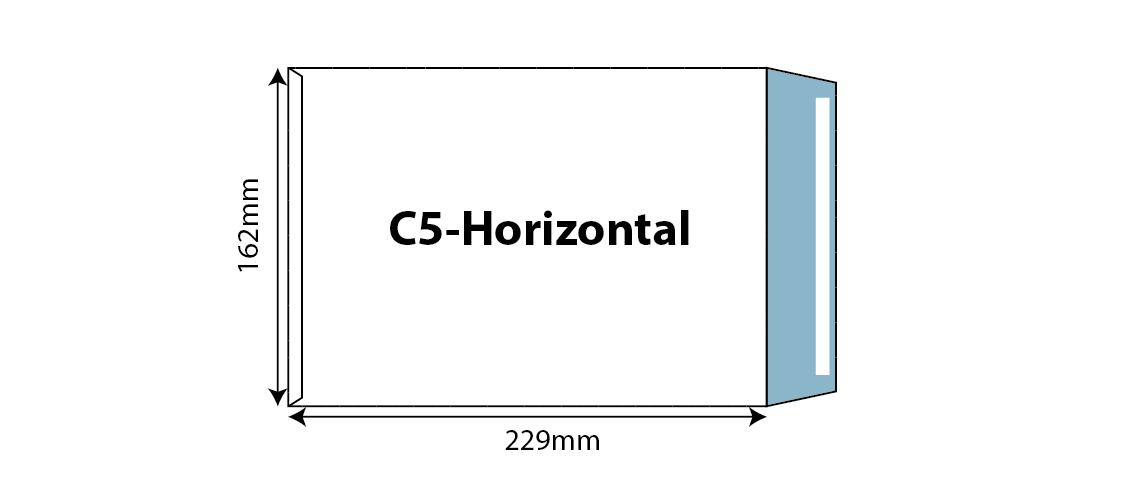 C5 Ready-made Envelopes - C5-Horizontal (Ready-made) 229x162mm 01 Image