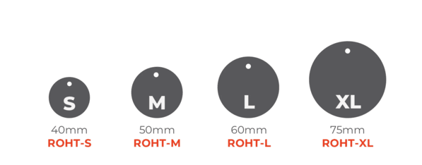 Double Pasted Hang Tags - Round Tags 0x0mm 01 Image