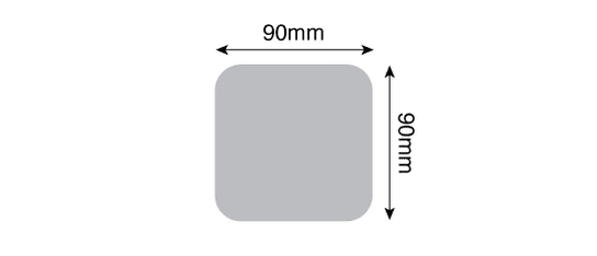 Standard Coasters - 90x90mm Square 90x90mm 01 Image