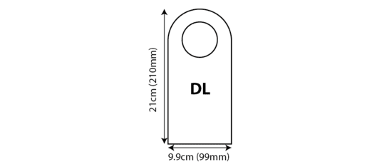 Door Hangers - DL Door Hanger 99x210mm 01 Image