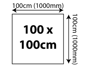 Large Posters - 100 x 100cm 1000x1000mm 01 Image