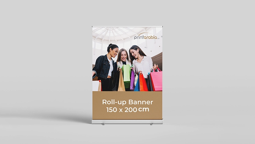Roll-Up Banner (150x200cm) Normal Roll-Up - 3.2 Image